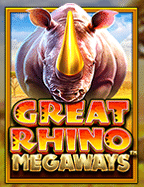 เกมส์สล็อตออนไลน์ GreatRhinoMegaways